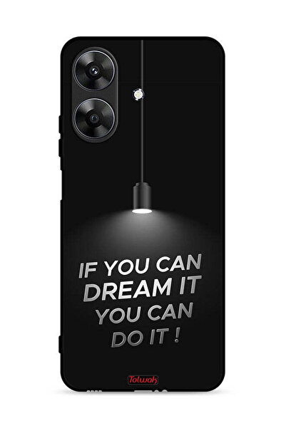 Tolwak غطاء حماية لهاتف Realme Note 60 4G إذا كنت تستطيع أن تحلم به، يمكنك تح...