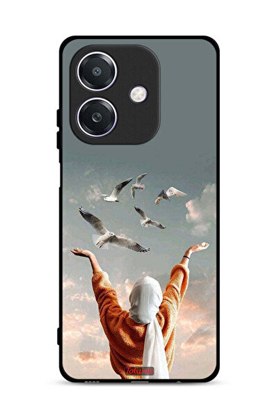 Tolwak غطاء حماية لهاتف Oppo A3 5G بتصميم طيور تحلق