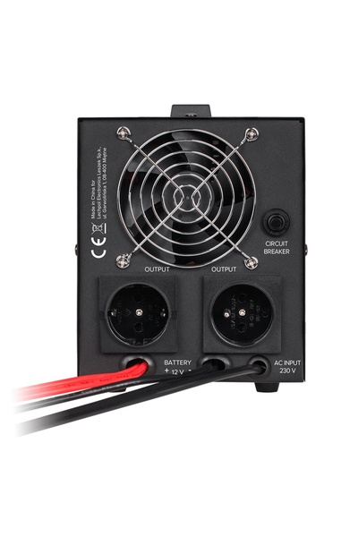 Rebel CENTRALĂ TERMICĂ UPS PURE SINUS 500VA 300W 12V