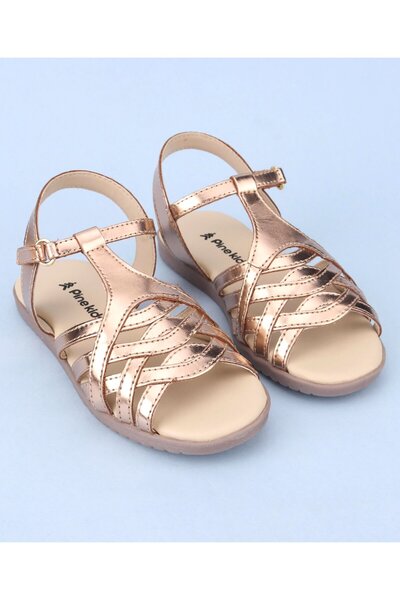 Pine kids Pine Kids Party Wear Sandals - Peach