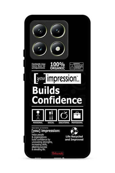 Tolwak غطاء حماية لهاتف Xiaomi 14T 5G ملصق يعزز الثقة