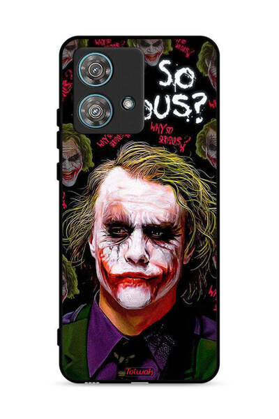 Tolwak Motorola Edge 40 Neo 5G Protective Case Cover Why So Serious