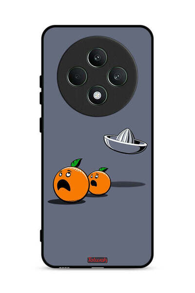 Tolwak غطاء حماية Oppo Reno12 F 5G بتصميم فني رقمي بسيط وفكاهي