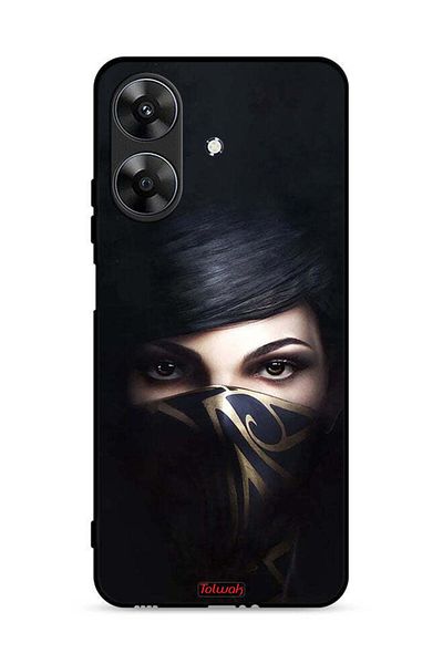 Tolwak Realme Note 60 4G Protective Case Cover Hijab Girl