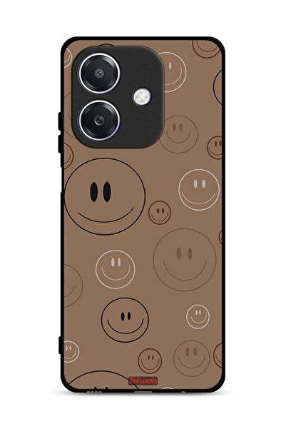 Tolwak غطاء حماية لهاتف Oppo A3 5G بنقشة وجوه مبتسمة