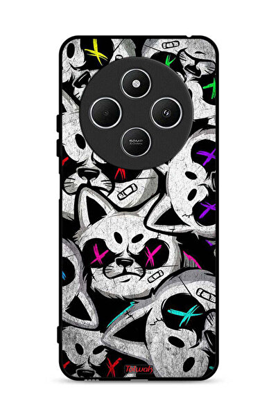 Tolwak غطاء حماية لهاتف شاومي ريدمي 14R 5G بطبعة قطط مارشميلو