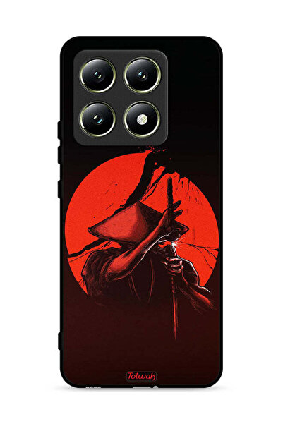 Tolwak غطاء حماية لهاتف Xiaomi 14T 5G بتصميم محارب السيف