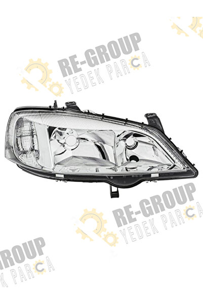 İthal OPEL ASTRA G ÖN FAR BEYAZ KROM 1998-2006 -SAĞ- 1216156