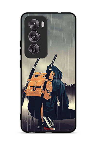 Tolwak غطاء حماية Oppo Reno12 Pro 5G بتصميم سيف ساموراي رقمي