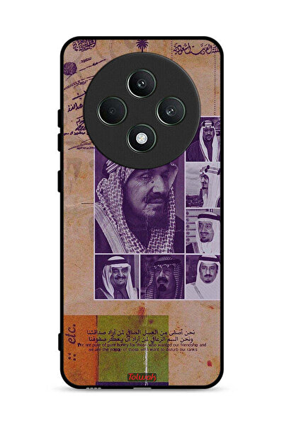 Tolwak غطاء حماية لهاتف Oppo Reno12 F 5G - صور قديمة لملوك السعودية