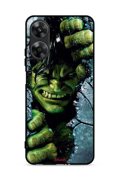 Tolwak غطاء حماية لهاتف Realme Note 60 4G بتصميم هالك المذهل