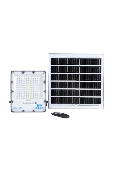 Z-Tools Proiector LED cu energie solară, 150W, panou separat, cu telecomandă IP66 / ZTS8563