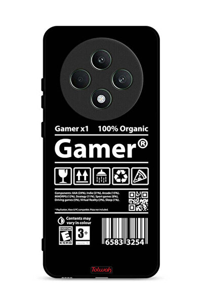 Tolwak Oppo Reno12 F 5G Protective Case Cover Gamer Sticker