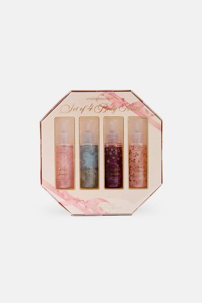 Simple Pleasures Set Of 4 Body Mists 60 ml