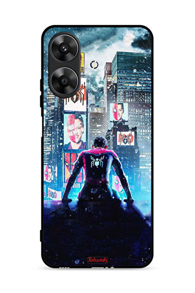Tolwak غطاء حماية لجهاز Realme Note 60 4G Spider Man