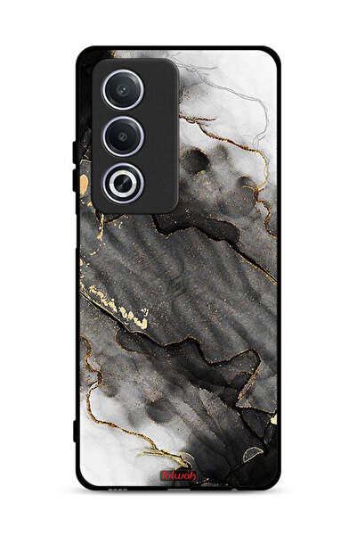 Tolwak غطاء حماية لهاتف Oppo A3 Pro 5G بلون رخامي لامع