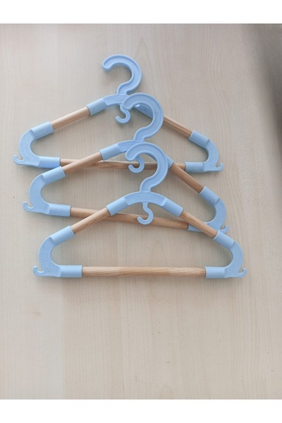 KIZILELMADA Wooden Hanger for 0-3 Years |   27X17 cm Durable and Stylish Design