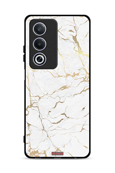 Tolwak غطاء حماية لهاتف Oppo A3 Pro 5G بنقشة رخامية