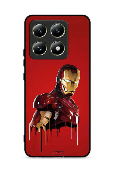 Tolwak غطاء حماية لهاتف شاومي 14T 5G برسومات الرجل الحديدي