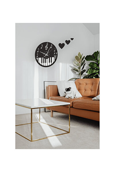 Numa Concept Music Note Wall Clock Wall Decoration Product