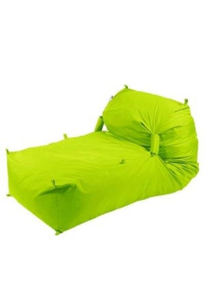 Pufrelax Fotoliu Yoga XL, Material impermeabil - Verde neon