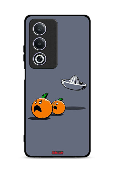 Tolwak غطاء حماية لهاتف Oppo A3 Pro 5G بتصميم فني رقمي بسيط وفكاهي