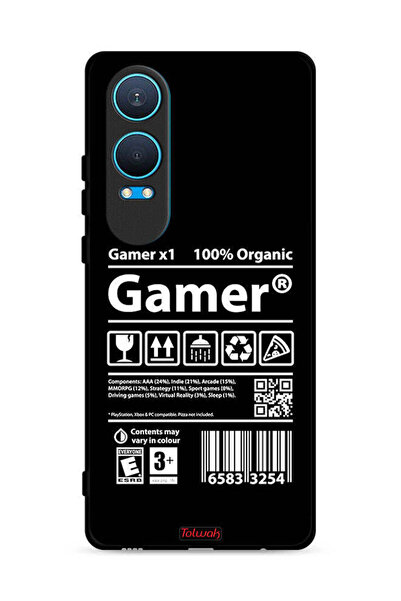 Tolwak غطاء حماية لهاتف OnePlus Nord CE4 Lite 5G، ملصق للألعاب