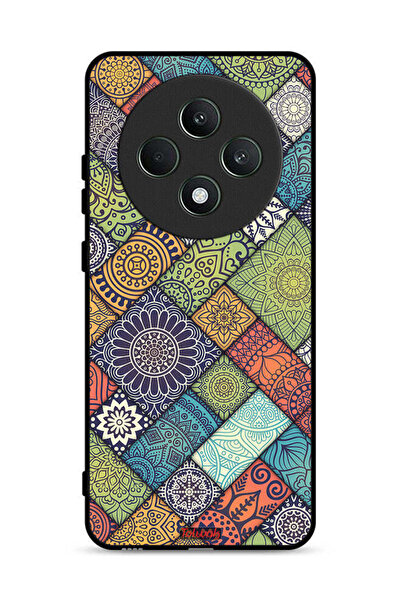 Tolwak غطاء حماية لهاتف Oppo Reno12 F 5G بنقشة ماندالا