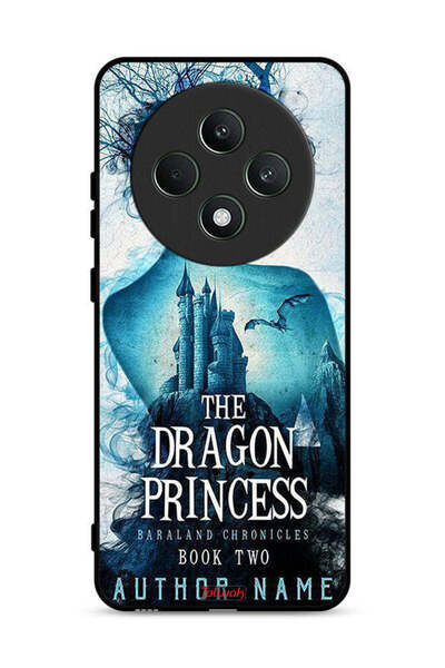 Tolwak غطاء حماية لهاتف Oppo Reno12 F 5G بتصميم أميرة التنين