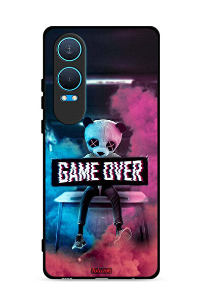 Tolwak غطاء حماية لهاتف OnePlus Nord CE4 Lite 5G Game Over
