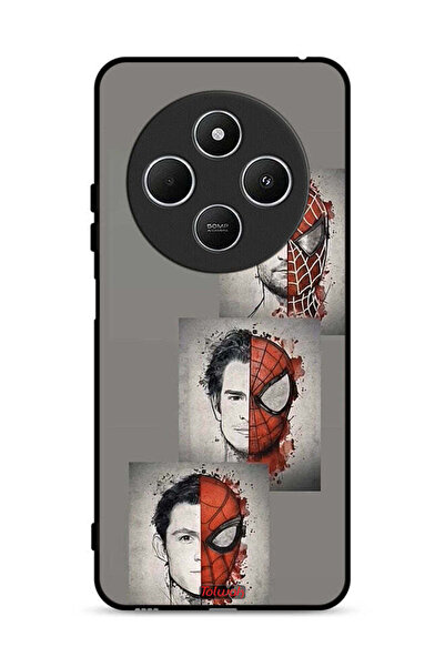 Tolwak غطاء حماية لهاتف شاومي ريدمي 14 سي 4G برسومات سبايدر مان