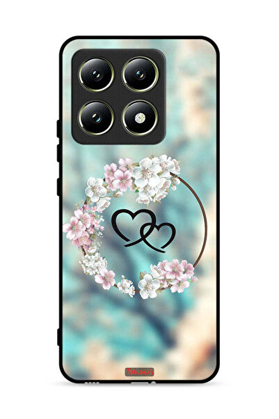 Tolwak غطاء حماية لهاتف شاومي 14T 5G برسومات قلوب في فن الخاتم