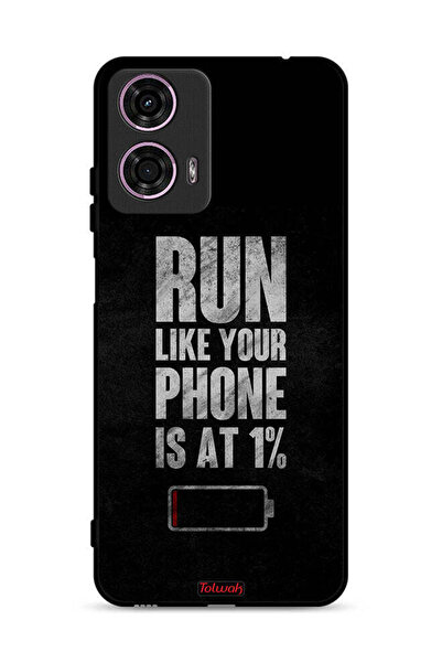 Tolwak غطاء حماية لهاتف موتورولا موتو جي 24 4G - اركض وكأن هاتفك يعمل بنسبة 1%