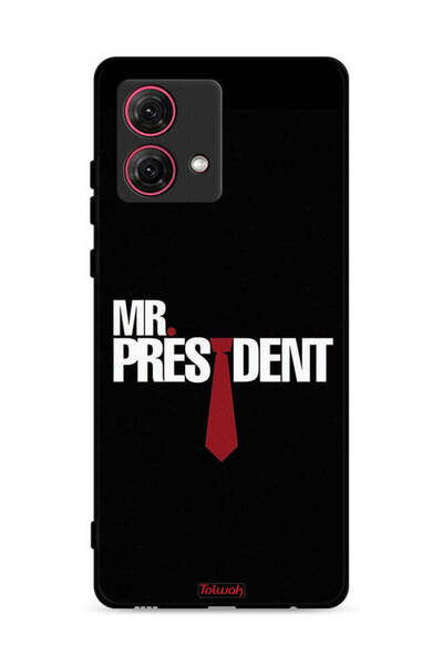 Tolwak غطاء حماية لهاتف موتورولا موتو جي 84 5 جي، السيد الرئيس