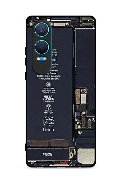 Tolwak غطاء حماية لهاتف OnePlus Nord CE4 Lite 5G بنمط دائرة الهاتف