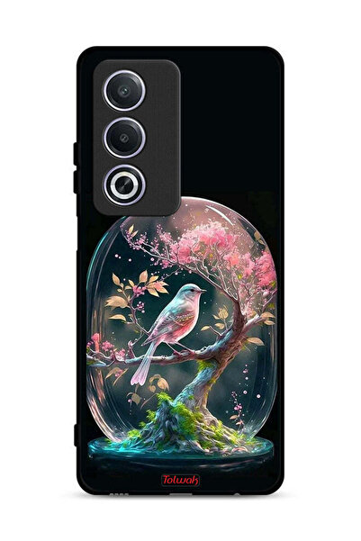 Tolwak غطاء حماية لهاتف Oppo A3 Pro 5G بتصميم طائر في جرة