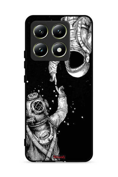 Tolwak غطاء حماية لهاتف شاومي 14T 5G بطبعة رواد فضاء