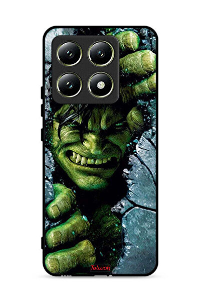 Tolwak غطاء حماية لهاتف شاومي 14T 5G بتصميم هالك المذهل