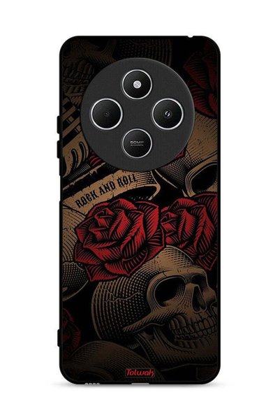Tolwak Xiaomi Redmi 14R 5G Protective Case Cover Rok And Roll