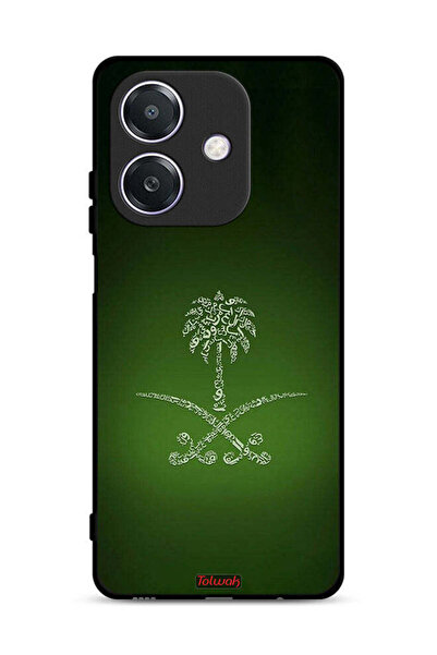 Tolwak غطاء حماية لهاتف Oppo A3x 5G بعلامة المملكة العربية السعودية القديمة