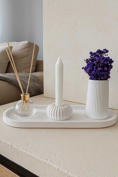 Karra Art Decorative Concrete Set 4 Pieces