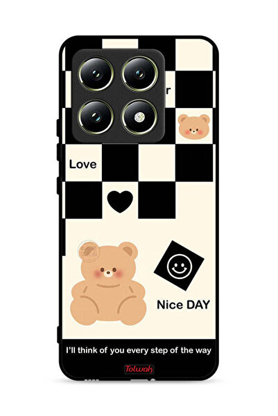 Tolwak غطاء حماية لهاتف Xiaomi 14T 5G سأفكر فيك في كل خطوة على الطريق