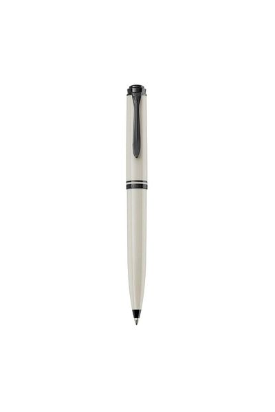 Pelikan Souveran K670 Special Edition Ballpoint Pen Warm Grey, Black-Plated Accessories, Grey Body, Gift Box