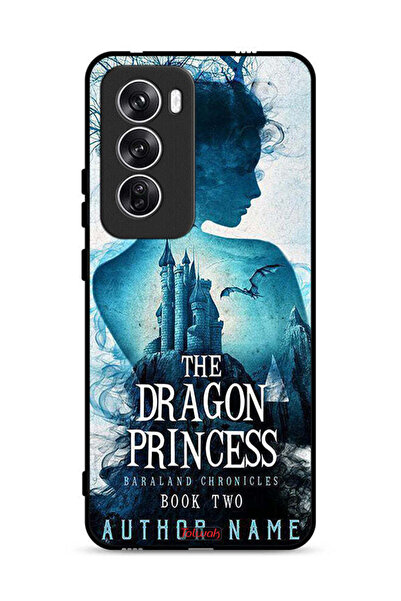 Tolwak غطاء حماية لهاتف Oppo Reno12 5G بتصميم أميرة التنين