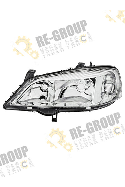 İthal OPEL ASTRA G ÖN FAR BEYAZ KROM 1998-2006 -SOL- 1216157
