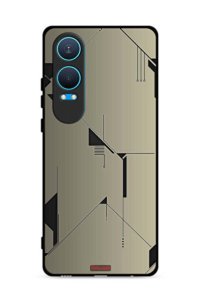 Tolwak غطاء حماية لهاتف OnePlus Nord CE4 Lite 5G بتصميم فني تجريدي بسيط