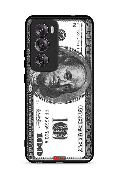 Tolwak غطاء حماية لهاتف Oppo Reno12 Pro 5G بنقشة الدولار