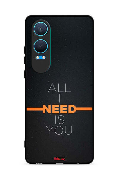 Tolwak غطاء حماية لهاتف OnePlus Nord CE4 Lite 5G كل ما أحتاجه هو أنت