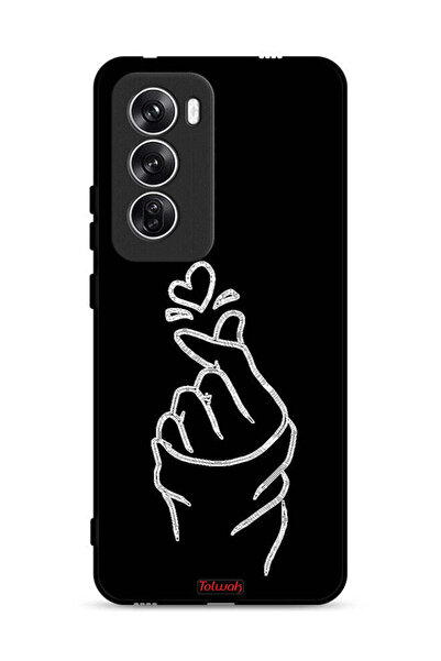 Tolwak غطاء حماية لهاتف Oppo Reno12 5G Snap Love