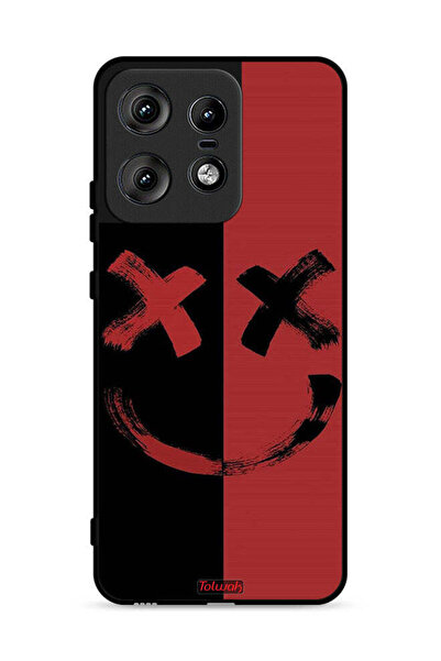 Tolwak غطاء حماية لهاتف موتورولا إيدج 50 برو 5G بنمط مارشميلو الفني